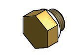 BSV 1/8 Dummy Plug for Distributor